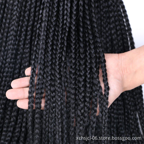 Wholesale Price Box Braids Crochet Twist Synthetic Hair For Women